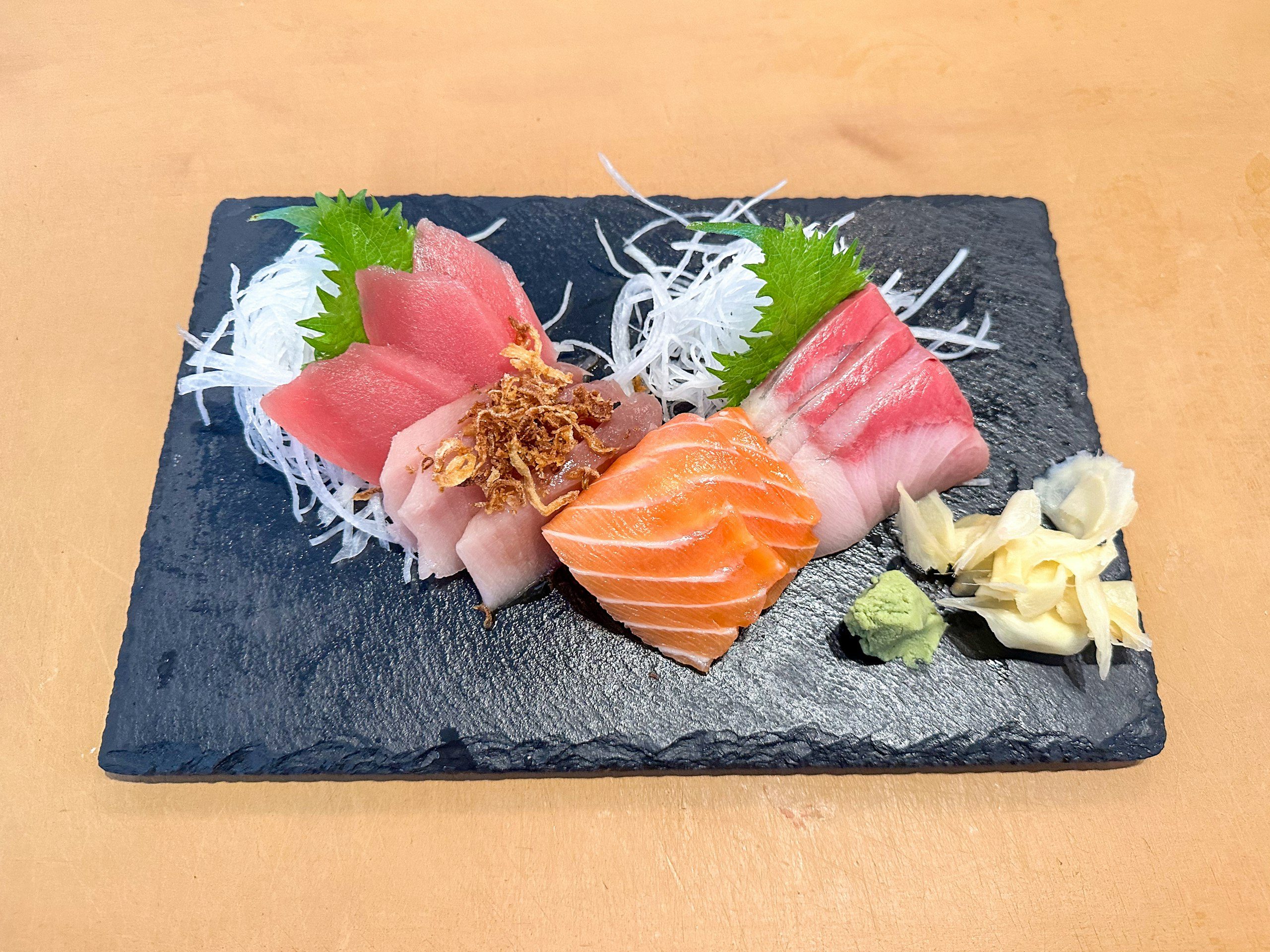 Sashimi, Friday's catch