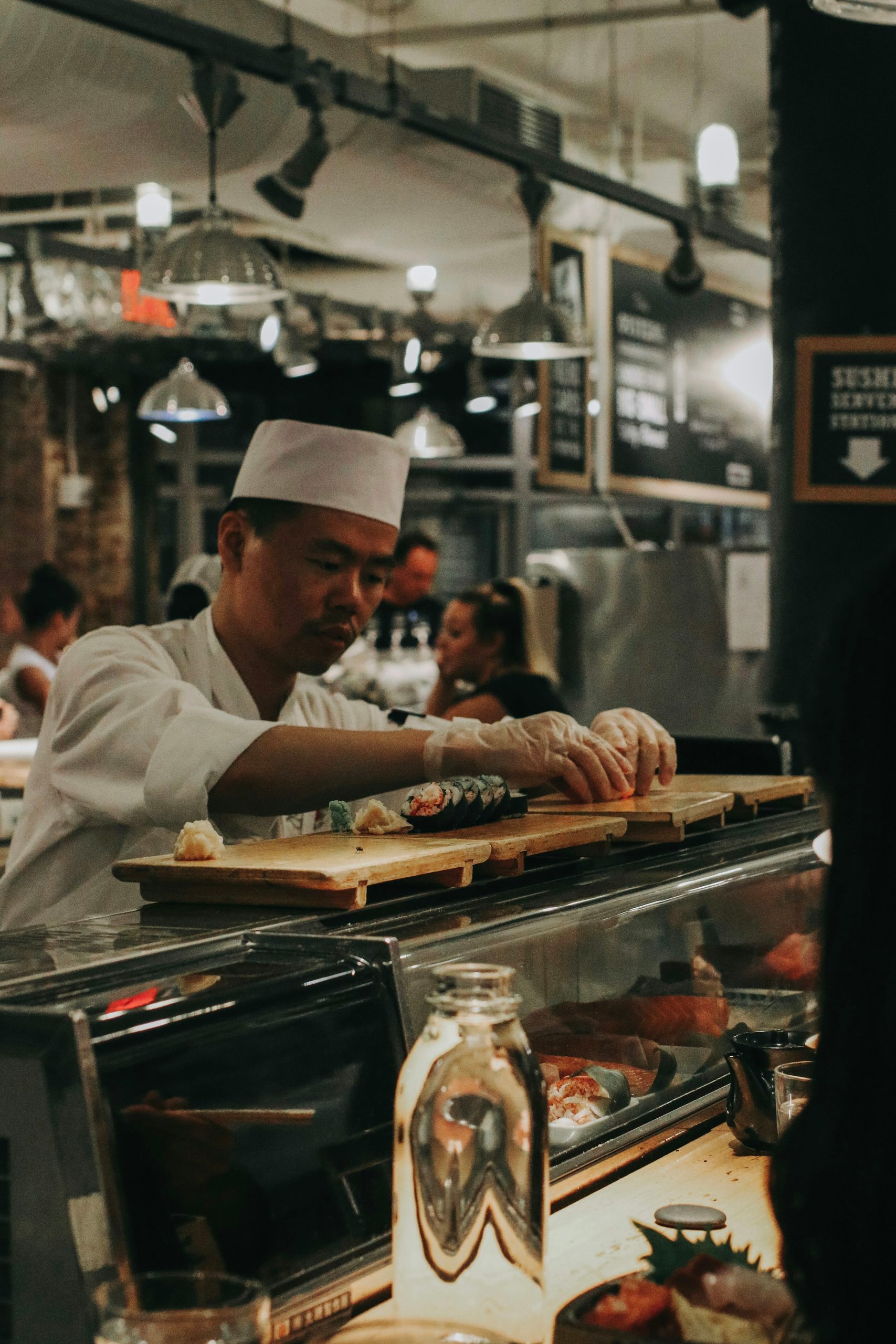 Ren at the counter